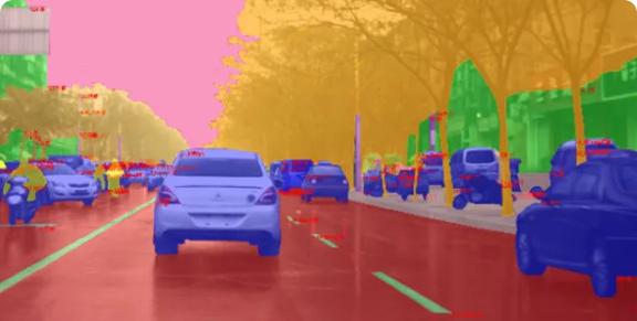 Segmentation sémantique au niveau pixel